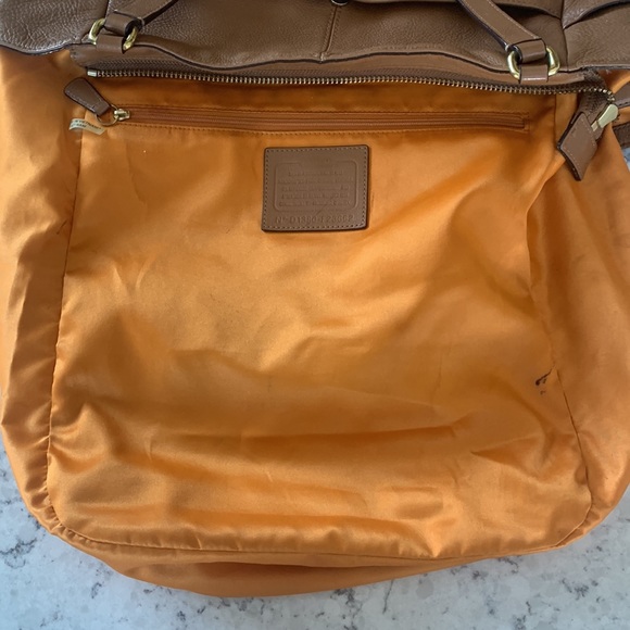 Pebbled Leather Coach Bag - Picture 9 of 13